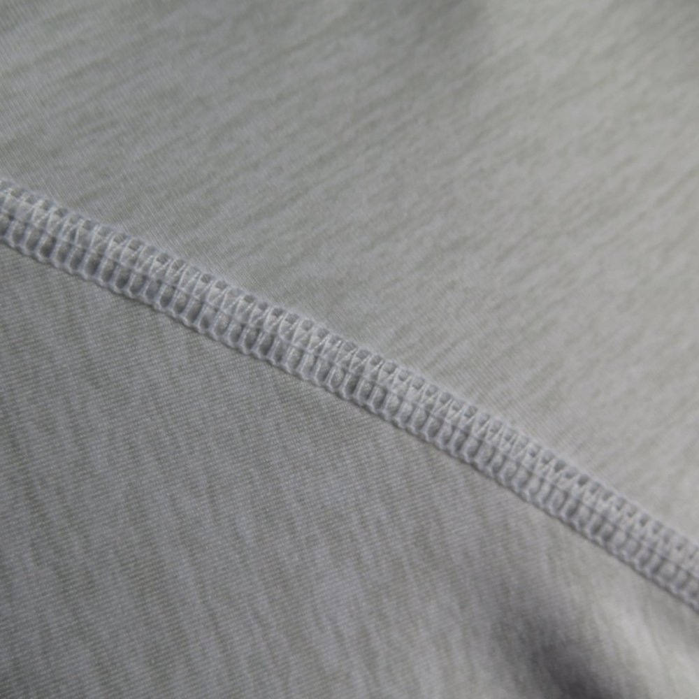 Straight Down Performance Gray Heather Half Zip (… - image 6